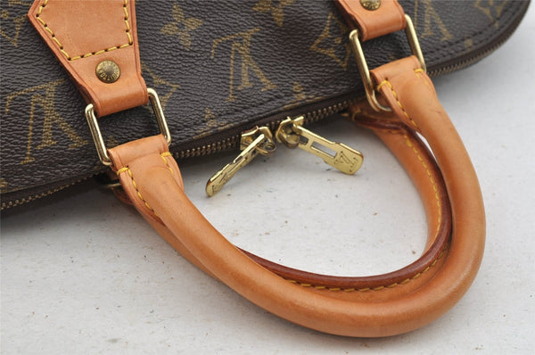 Authentic Louis Vuitton Monogram Alma Hand Bag Purse M51130 LV 7110I