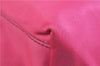 Authentic PRADA Nylon Enamel Shoulder Tote Bag Pink Junk 7114C