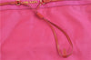 Authentic PRADA Nylon Enamel Shoulder Tote Bag Pink Junk 7114C