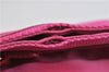 Authentic PRADA Nylon Enamel Shoulder Tote Bag Pink Junk 7114C