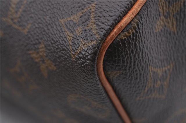 Authentic Louis Vuitton Monogram Speedy 25 Boston Hand Bag M41528 LV 7115D