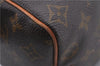 Authentic Louis Vuitton Monogram Speedy 25 Boston Hand Bag M41528 LV 7115D