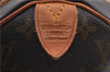 Authentic Louis Vuitton Monogram Speedy 25 Boston Hand Bag M41528 LV 7115D