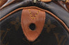 Authentic Louis Vuitton Monogram Speedy 25 Boston Hand Bag M41528 LV 7115D