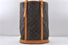 Authentic LOUIS VUITTON Monogram Bucket GM Shoulder Bag M42236 LV Junk 7116C