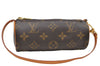 Authentic Louis Vuitton Monogram Papillon Pouch LV  7116D