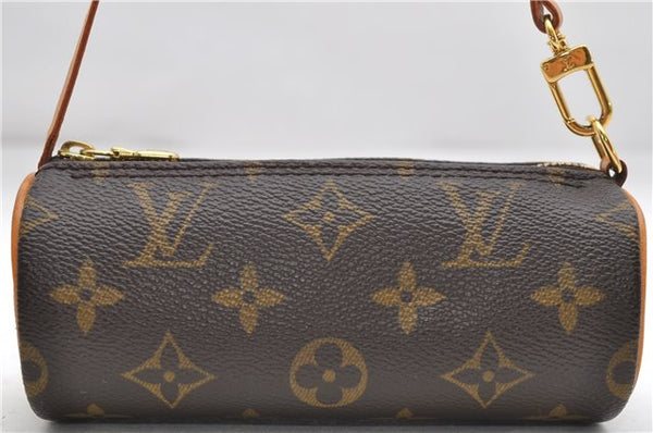 Authentic Louis Vuitton Monogram Papillon Pouch LV  7116D