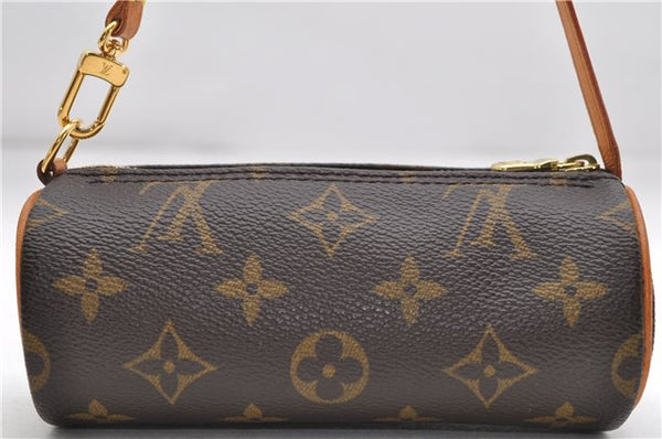 Authentic Louis Vuitton Monogram Papillon Pouch LV  7116D