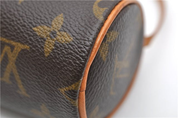 Authentic Louis Vuitton Monogram Papillon Pouch LV  7116D