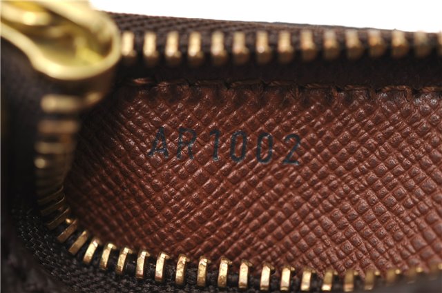 Authentic Louis Vuitton Monogram Papillon Pouch LV  7116D