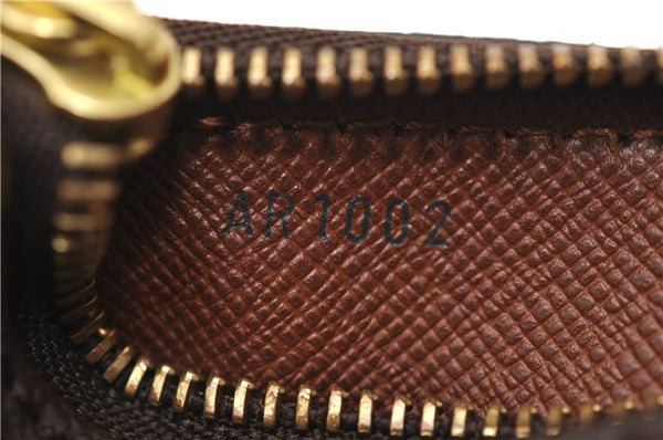 Authentic Louis Vuitton Monogram Papillon Pouch LV  7116D