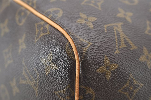 Auth Louis Vuitton Monogram Keepall Bandouliere 55 Boston Bag M41414 LV 7117D