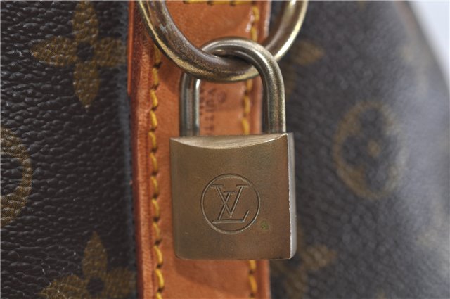 Auth Louis Vuitton Monogram Keepall Bandouliere 55 Boston Bag M41414 LV 7117D