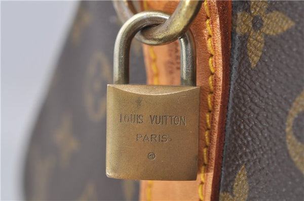 Auth Louis Vuitton Monogram Keepall Bandouliere 55 Boston Bag M41414 LV 7117D