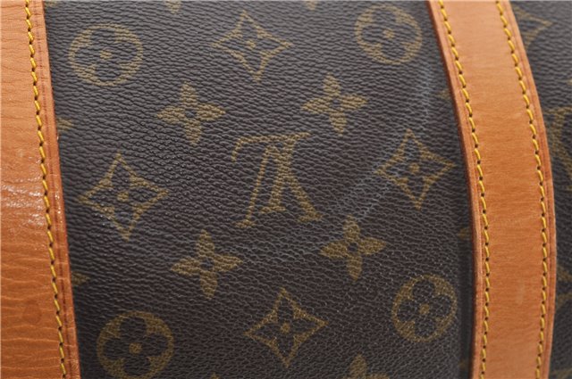 Auth Louis Vuitton Monogram Keepall Bandouliere 55 Boston Bag M41414 LV 7117D