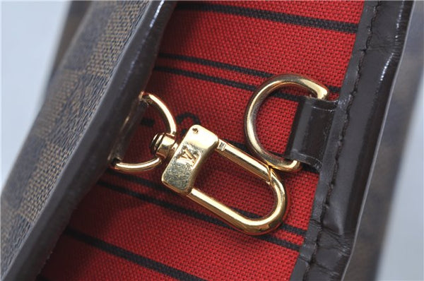 Authentic Louis Vuitton Damier Neverfull PM Shoulder Tote Bag N51109 LV 7119C