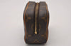 Authentic Louis Vuitton Monogram Trousse Wapiti Mini Pouch M58030 LV 7119I