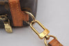 Authentic Louis Vuitton Monogram Trousse Wapiti Mini Pouch M58030 LV 7119I