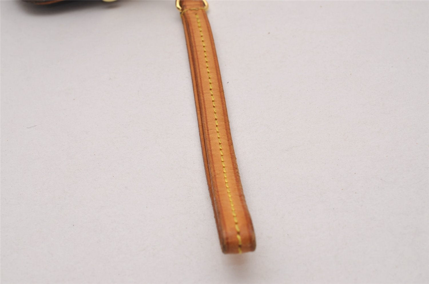 Authentic Louis Vuitton Monogram Trousse Wapiti Mini Pouch M58030 LV 7119I