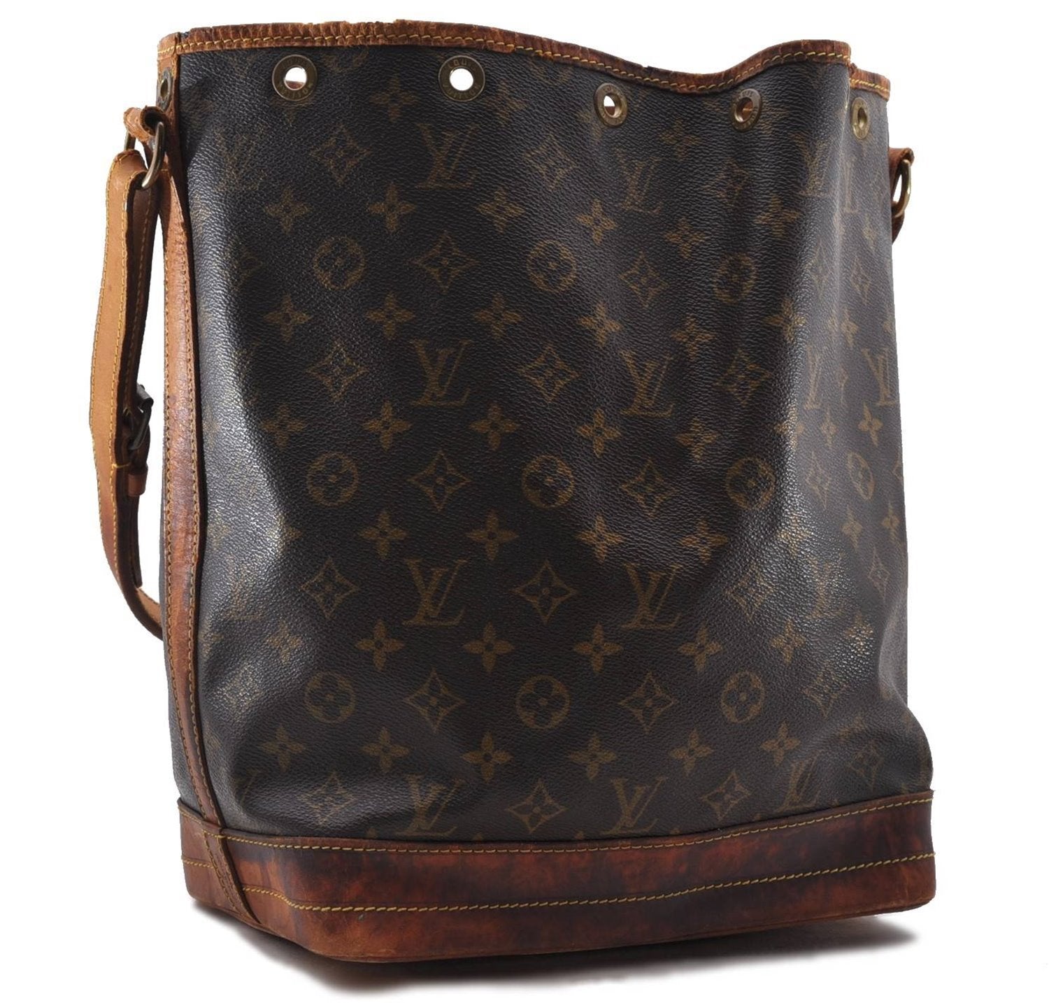 Authentic LOUIS VUITTON Monogram Noe Shoulder Bag M42224 LV Junk 7120C