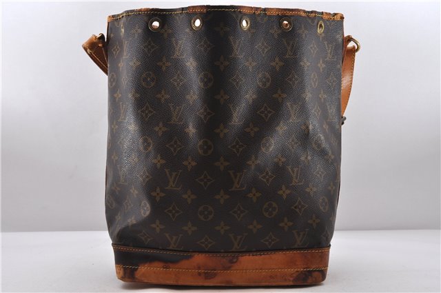 Authentic LOUIS VUITTON Monogram Noe Shoulder Bag M42224 LV Junk 7120C