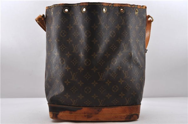 Authentic LOUIS VUITTON Monogram Noe Shoulder Bag M42224 LV Junk 7120C