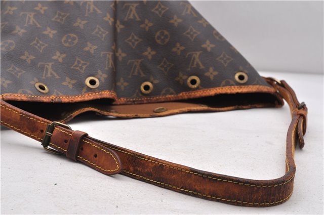 Authentic LOUIS VUITTON Monogram Noe Shoulder Bag M42224 LV Junk 7120C