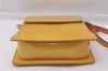 Auth Louis Vuitton Monogram Vernis Mott Shoulder Cross Bag M91136 Yellow 7121D