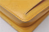 Auth Louis Vuitton Monogram Vernis Mott Shoulder Cross Bag M91136 Yellow 7121D