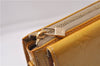 Auth Louis Vuitton Monogram Vernis Mott Shoulder Cross Bag M91136 Yellow 7121D