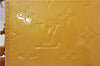 Auth Louis Vuitton Monogram Vernis Mott Shoulder Cross Bag M91136 Yellow 7121D