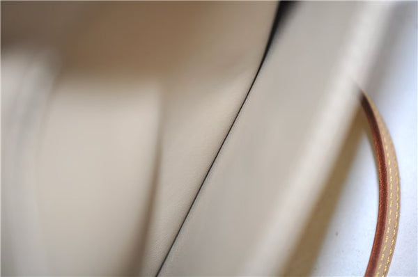 Auth Louis Vuitton Monogram Vernis Mott Shoulder Cross Bag M91136 Yellow 7121D