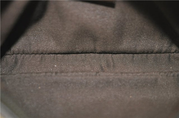 Authentic GUCCI Accessory Hand Pouch Purse GG Canvas Leather 154432 Brown 7123D