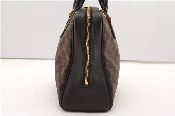 Authentic Louis Vuitton Damier Brera Hand Bag Purse N51150 LV 7123F