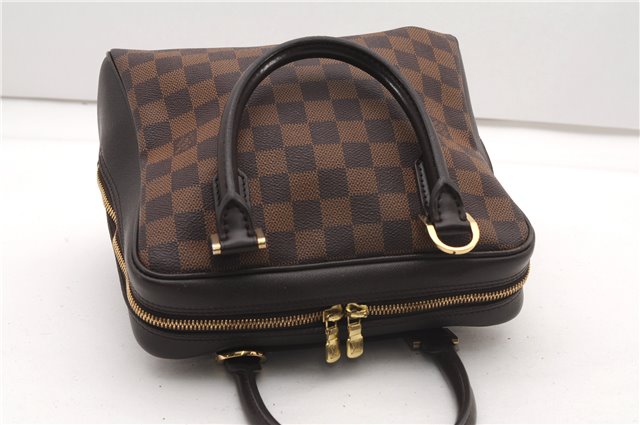 Authentic Louis Vuitton Damier Brera Hand Bag Purse N51150 LV 7123F