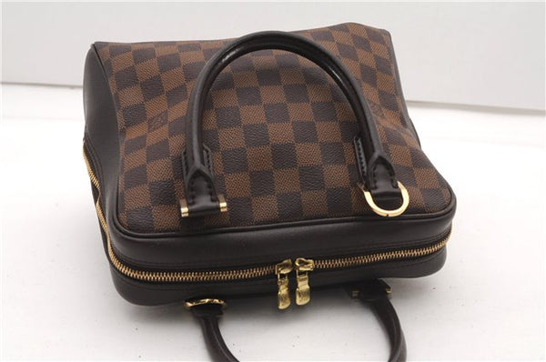 Authentic Louis Vuitton Damier Brera Hand Bag Purse N51150 LV 7123F