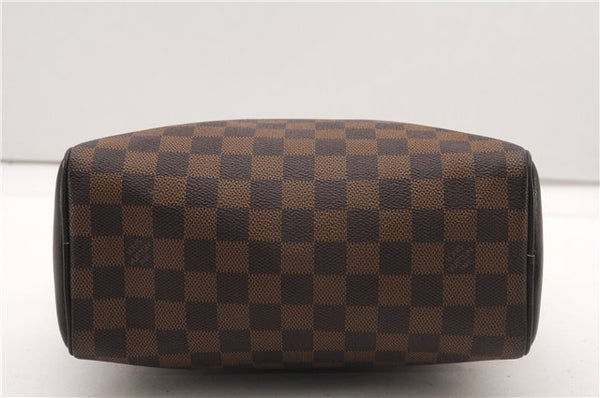Authentic Louis Vuitton Damier Brera Hand Bag Purse N51150 LV 7123F