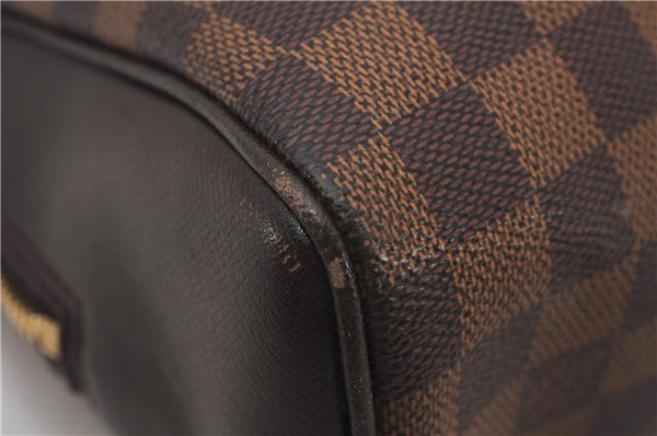 Authentic Louis Vuitton Damier Brera Hand Bag Purse N51150 LV 7123F