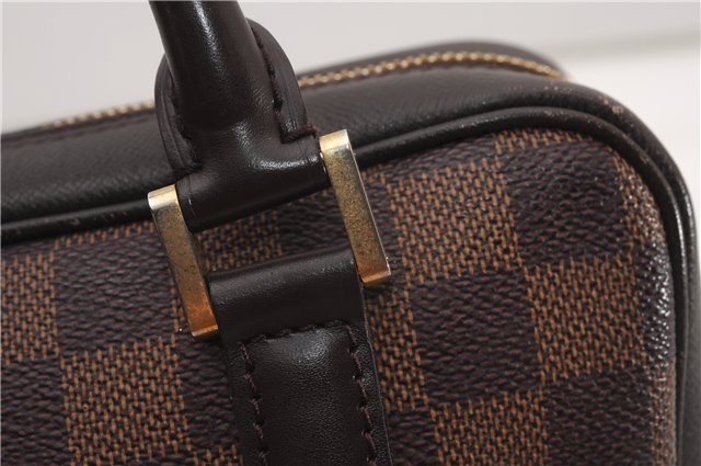 Authentic Louis Vuitton Damier Brera Hand Bag Purse N51150 LV 7123F
