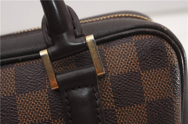 Authentic Louis Vuitton Damier Brera Hand Bag Purse N51150 LV 7123F