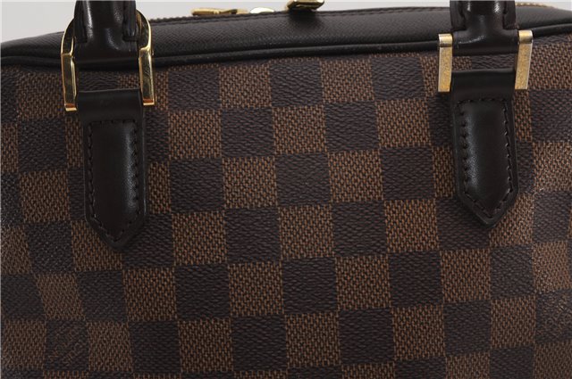 Authentic Louis Vuitton Damier Brera Hand Bag Purse N51150 LV 7123F