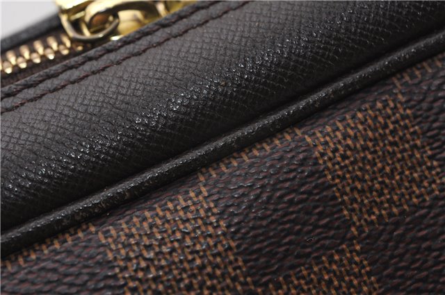 Authentic Louis Vuitton Damier Brera Hand Bag Purse N51150 LV 7123F