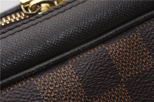 Authentic Louis Vuitton Damier Brera Hand Bag Purse N51150 LV 7123F