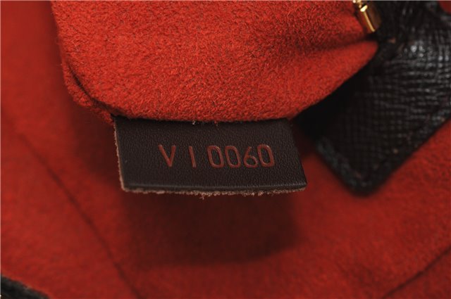 Authentic Louis Vuitton Damier Brera Hand Bag Purse N51150 LV 7123F