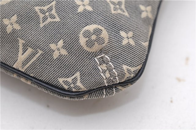 Louis Vuitton Monogram Idylle Mini Pochette Accessoires Pouch M62998 Blue 7125D