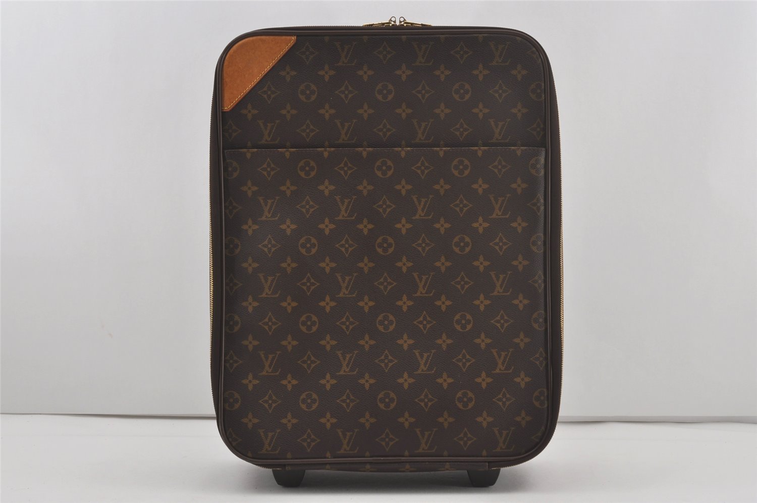 Authentic Louis Vuitton Monogram Pegase 45 Travel Suitcase M23293 Junk 7125I