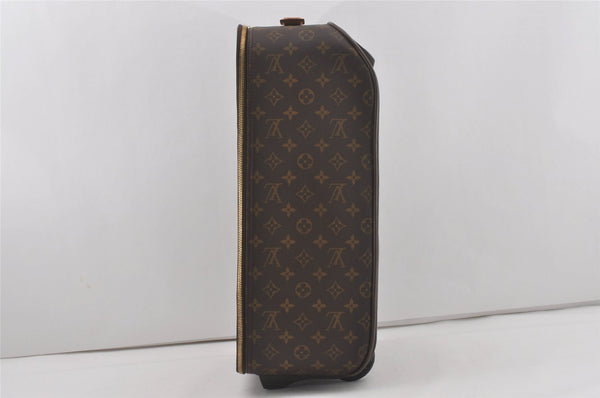 Authentic Louis Vuitton Monogram Pegase 45 Travel Suitcase M23293 Junk 7125I