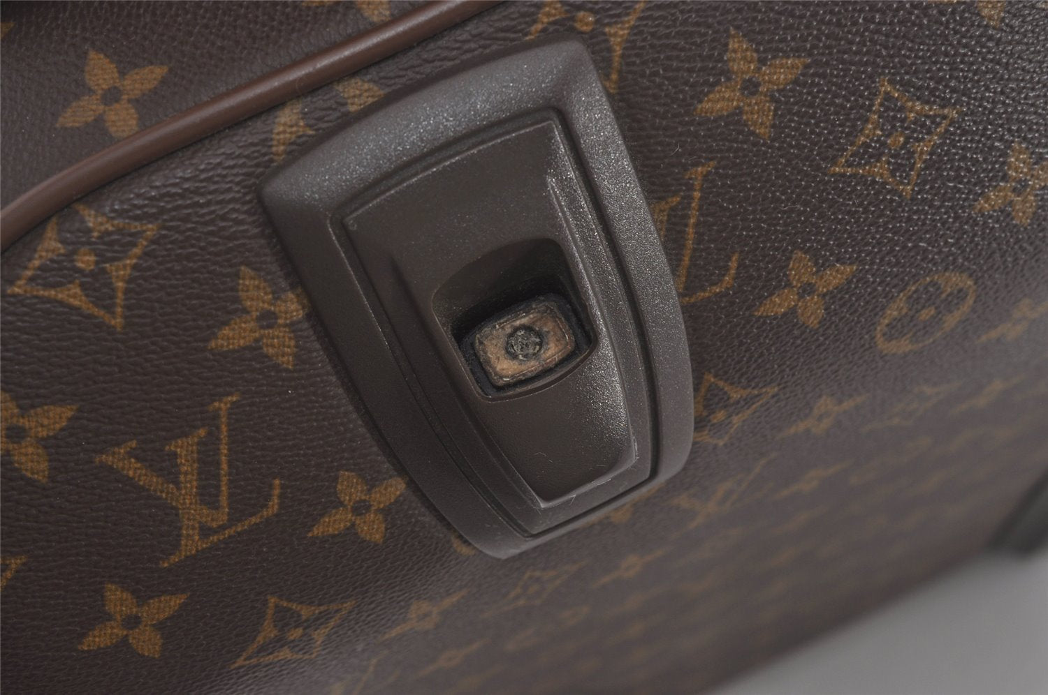 Authentic Louis Vuitton Monogram Pegase 45 Travel Suitcase M23293 Junk 7125I