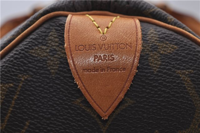 Authentic Louis Vuitton Monogram Speedy 40 Hand Boston Bag M41522 LV 7126D