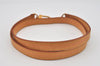 Authentic Louis Vuitton Leather Shoulder Strap Beige 39" LV 7126I